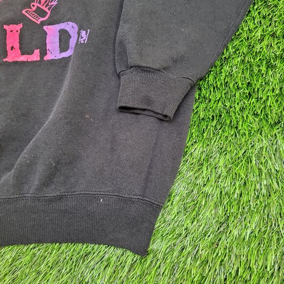 Vintage 80s Problem-Child Sweatshirt Womens XL 22x22 Boxy - Picture 13 of 13